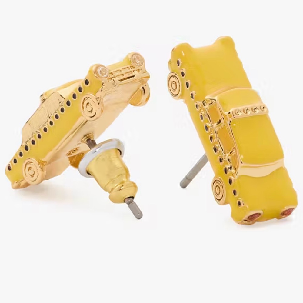 “Hit the City” kate spade Yellow Taxi Earrings🚕🚕🚕